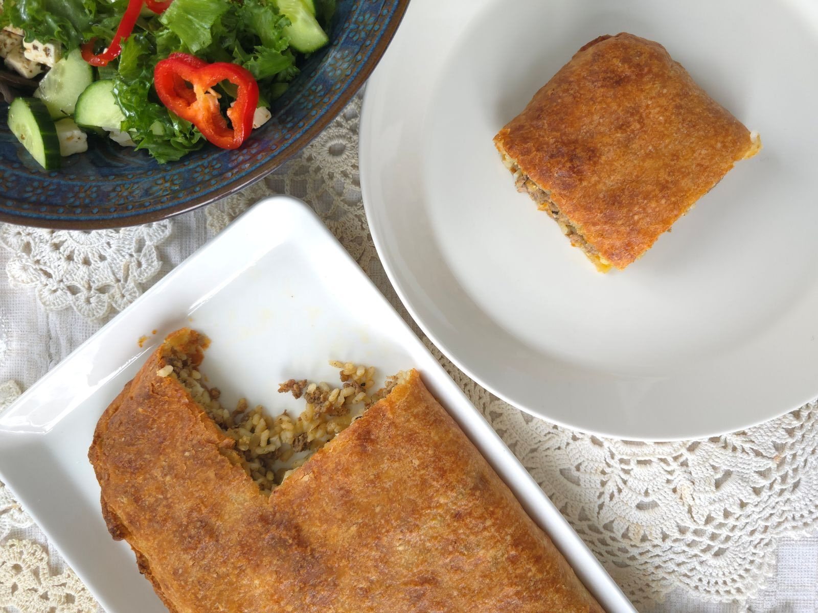 Peltilihapiirakka rahkavoitaikinasta