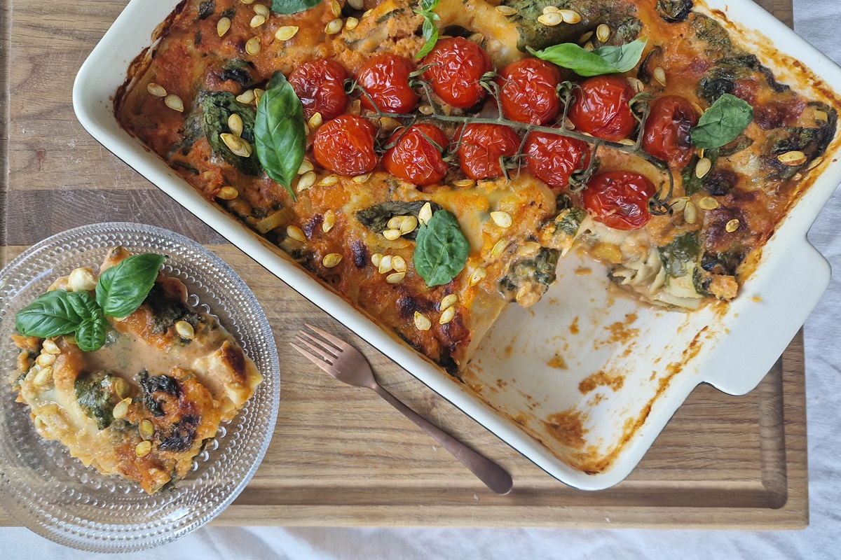Myskikurpitsalasagne